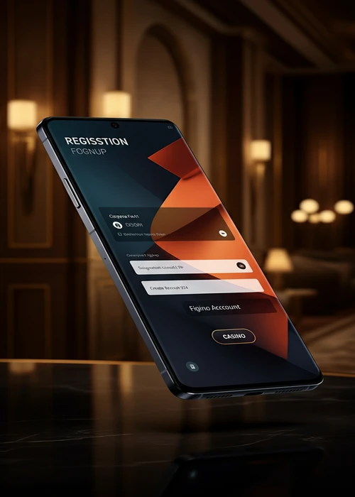 Screenshot van de registratiepagina van Nyxbets Casino met het invulformulier en de 'Sign Up' knop.